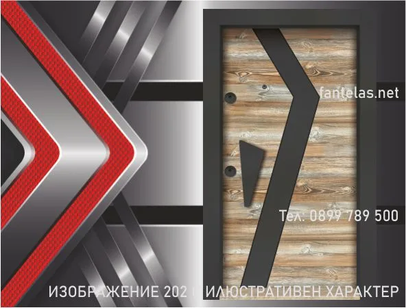 Изображение 202 Входна Врата за Къща