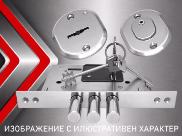 Касова брава за врата на таванско помещение